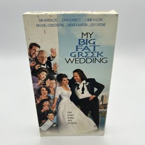 My Big Fat Greek Wedding VHS 2003 Nia Vardalos Joey Fatone Brand New Sealed Copy